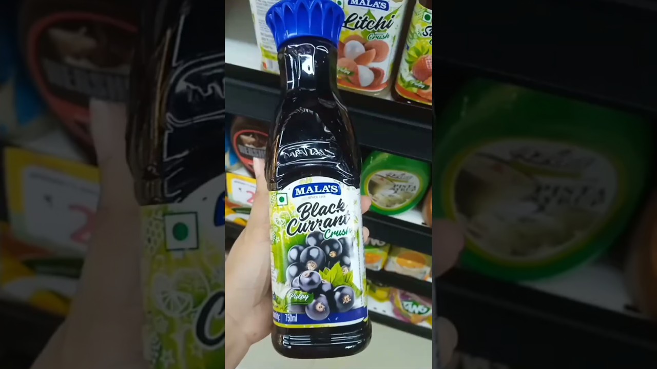 Mala's Fruit Crush #strawberry#guava#litchi#blackcurrant#butterscotch#pulp#shorts#summer drink