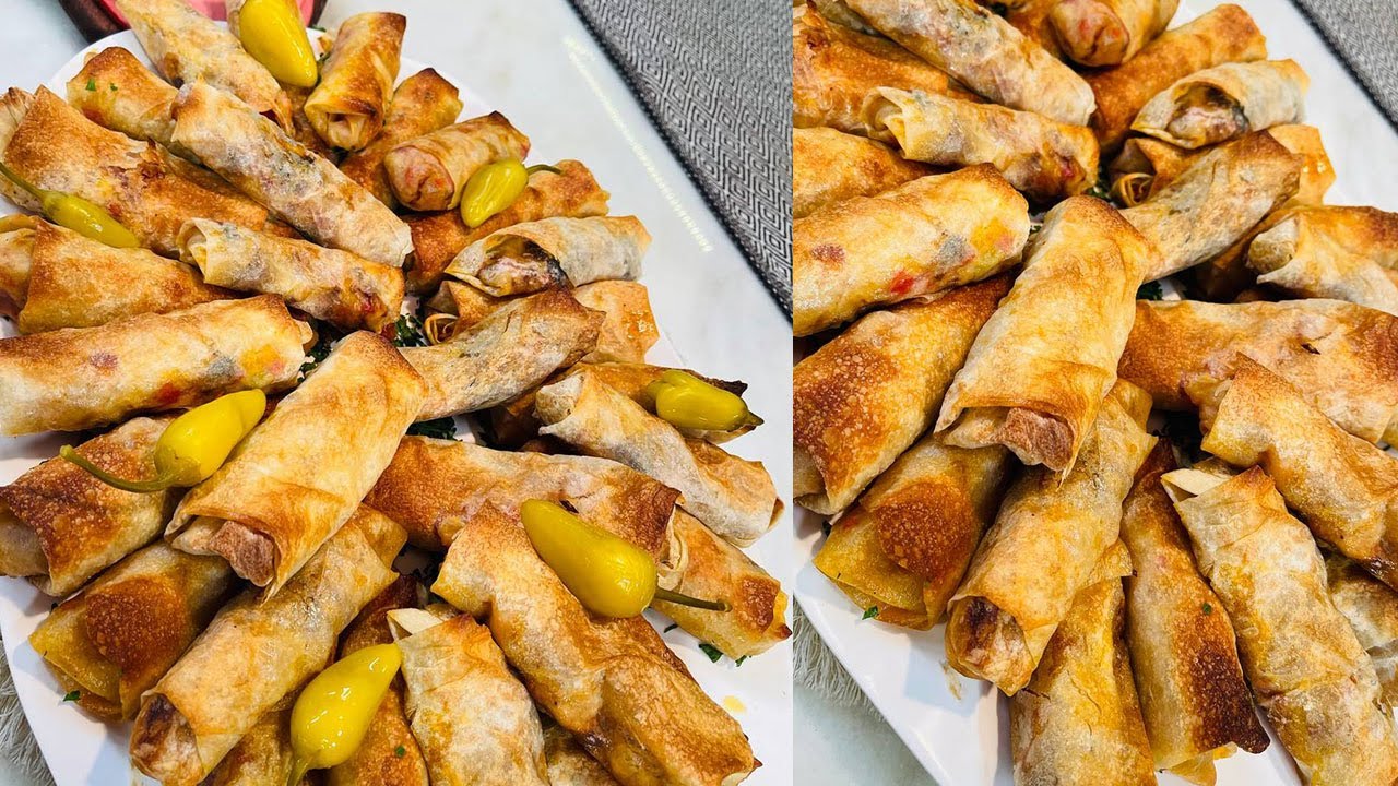 طريقة عمل رولات اللانشون المقرمشة | العزومة مع الشيف فاطمة أبو حاتي