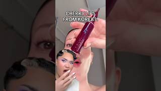 TRYING THIS CHERRY LIP COMBO FROM KOREA | Sean Anthony