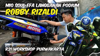 REVIEW MIO SOUL FFA ROAD RACE JABAR - UPGRADE MODIFIKASI MESIN TERBARU - R21 WORKSHOP PURWAKARTA