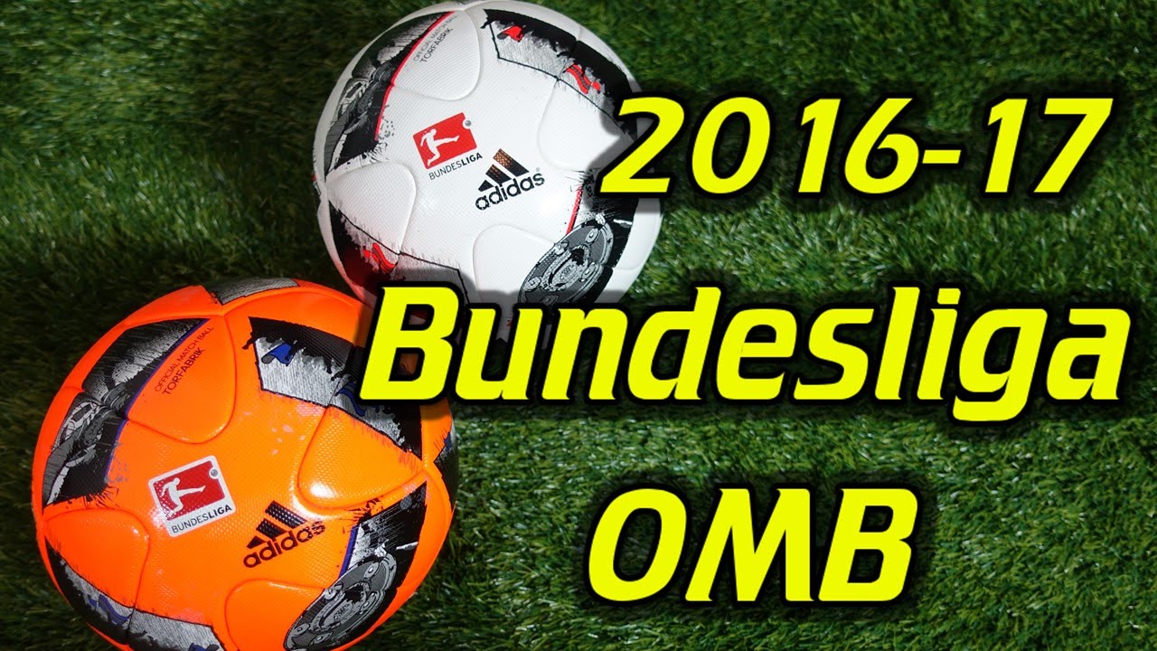 Adidas 2016/17 Bundesliga Match Ball & Winter Ball - Review - YouTube