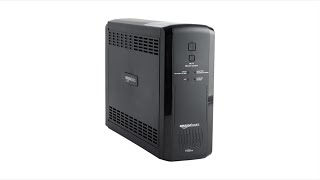 Amazon Basics UPS 1500VA Review Battery Backup Surge Protector 10 Outlets
