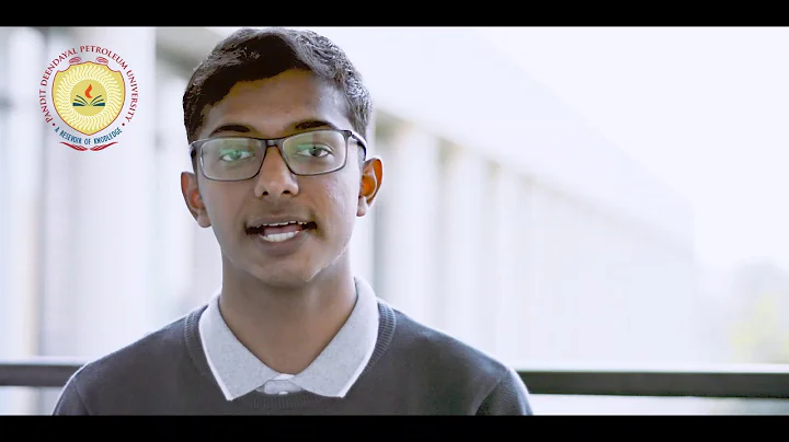 PDPU Student Speaks. - Jaydeep Bansal, Engineering