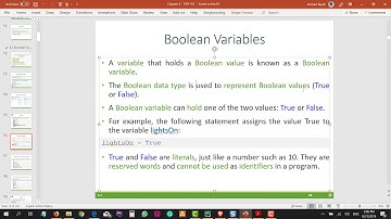 CPIT110 Chapter 4 (#40): 4.2 Boolean Types, Values, and Expressions
