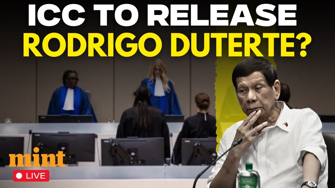 Rodrigo Duterte ICC Ruling Live | Philippines Ex-President Duterte to Walk Free? | Hague