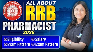 All About RRB Pharmacist Exam 2026 | RRB Pharmacist Eligibility, Exam Pattern, Syllabus & Process