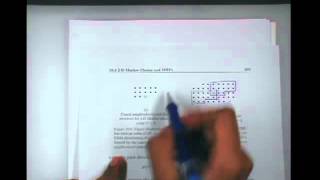 Lecture 34 -- General MRFs (Chapter 10.4 -- 10.5): 2-D Markov Chains and MRFs