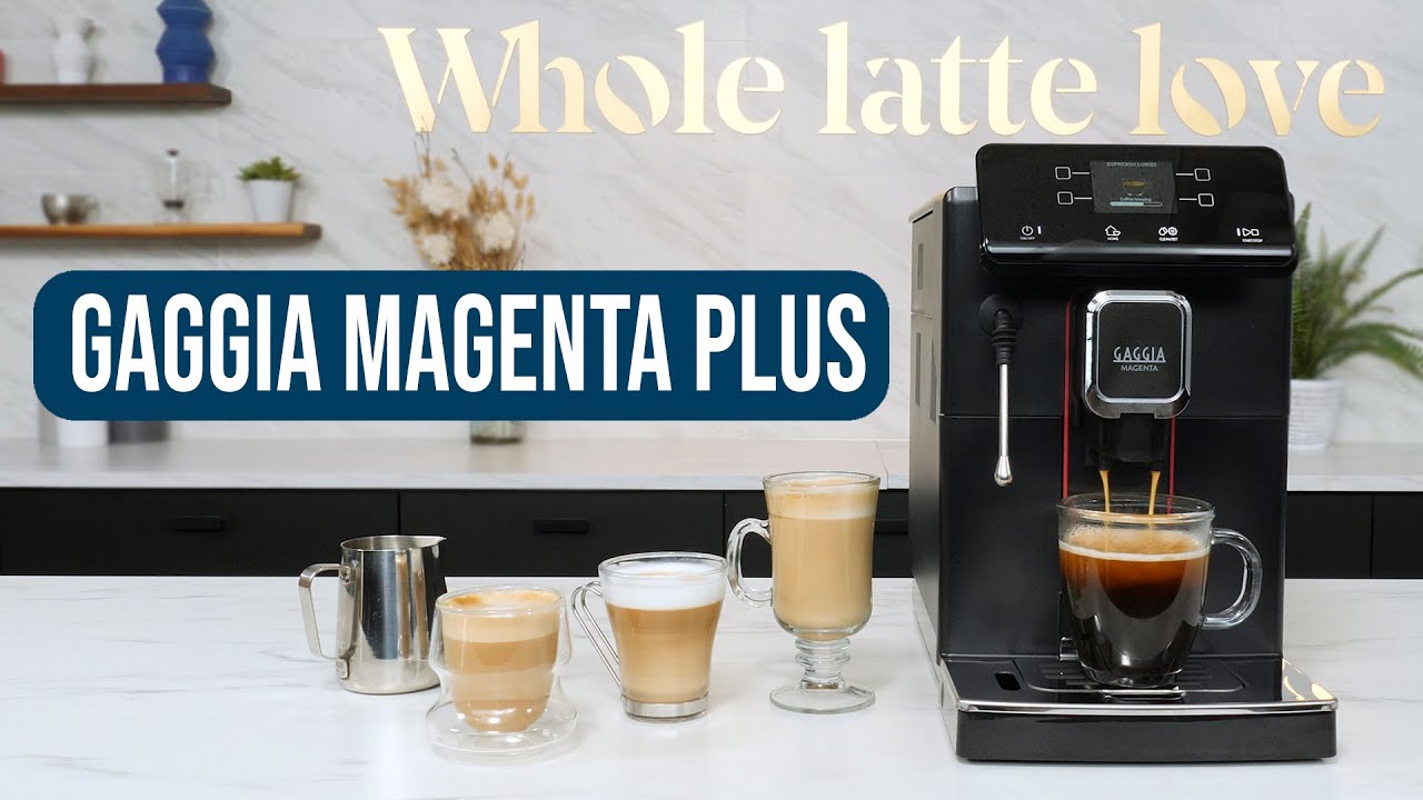 GAGGIA MAGENTA PLUS 100% Italian Excellence Automatic Coffee Machine