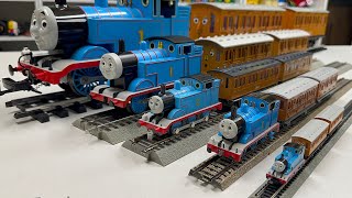 Thomas & Friends in 5 Scales! G, O, S, HO, N scale trains with Diapet
