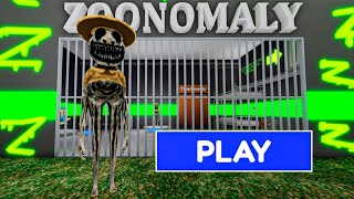 ZOONOMALY PRISON RUN Obby New Update Roblox - All Bosses Battle Walkthrough FULL GAME #roblox