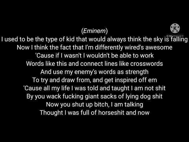 Eminem - My Overdose - (feat. Annie Drury & Nf) [Lyrics]