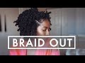 SUPER DEFINED Braid Out On Natural Hair (DETAILED TUTORIAL)