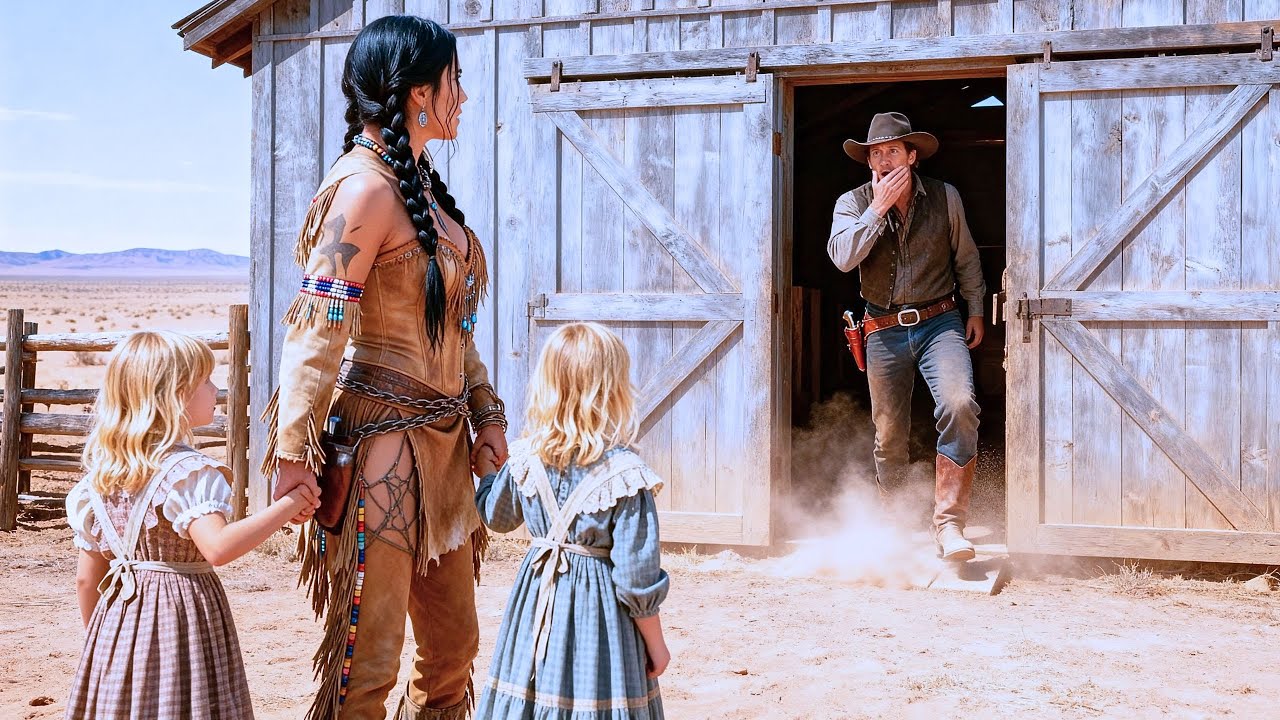 His Quiet Frontier Life Ends When His Girls Bring Home a Wounded Apache Woman | Wild West Stories