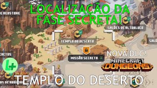 Minecraft Dungeons: como desbloquear a missão secreta grátis Templo  Inferior - Windows Club