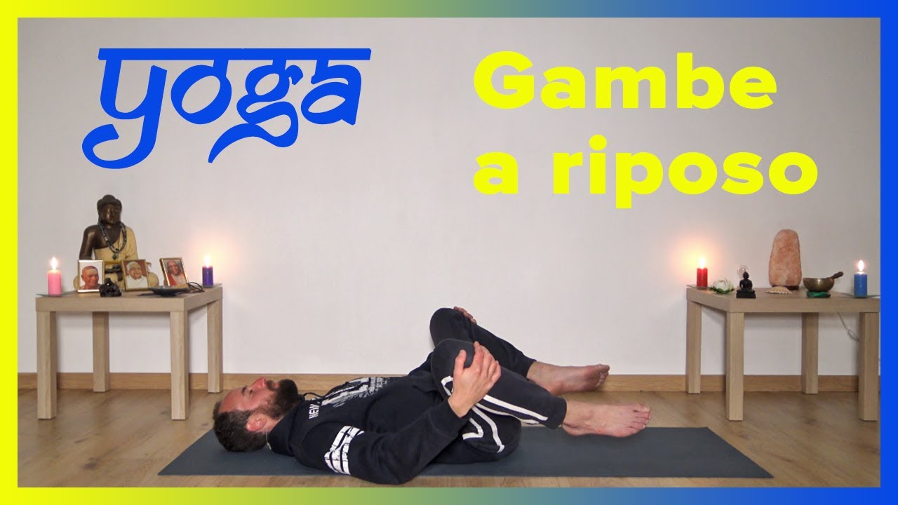 Yoga x la sera: gambe a riposo
