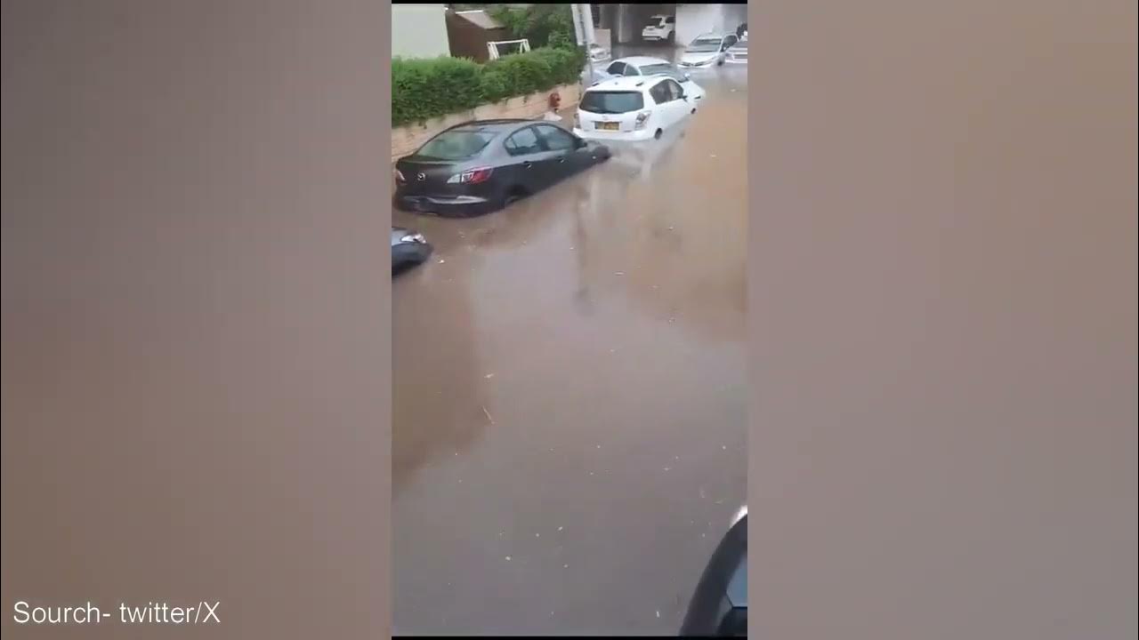 God's Wrath Upon Israel Heavy Rainfall Causes Severe Flooding in Tel