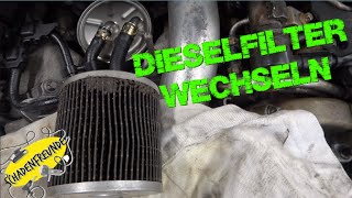 Diesel/Kraftstofffilter selber wechseln S 204 C-Klasse 320 CDI #Schadenfreunde