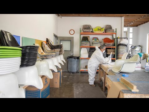 How It's Made: HUF x Modernica Plantlife Shell Dowel Chair