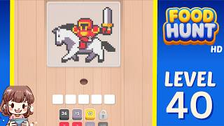Food Hunt Level 40 Solution Walkthrough