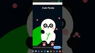 Cute little baby panda using Python Turtle 🐢 #python #pythonprogramming #coding #reels #shorts News