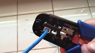 How to Crimp an Ethernet Cable