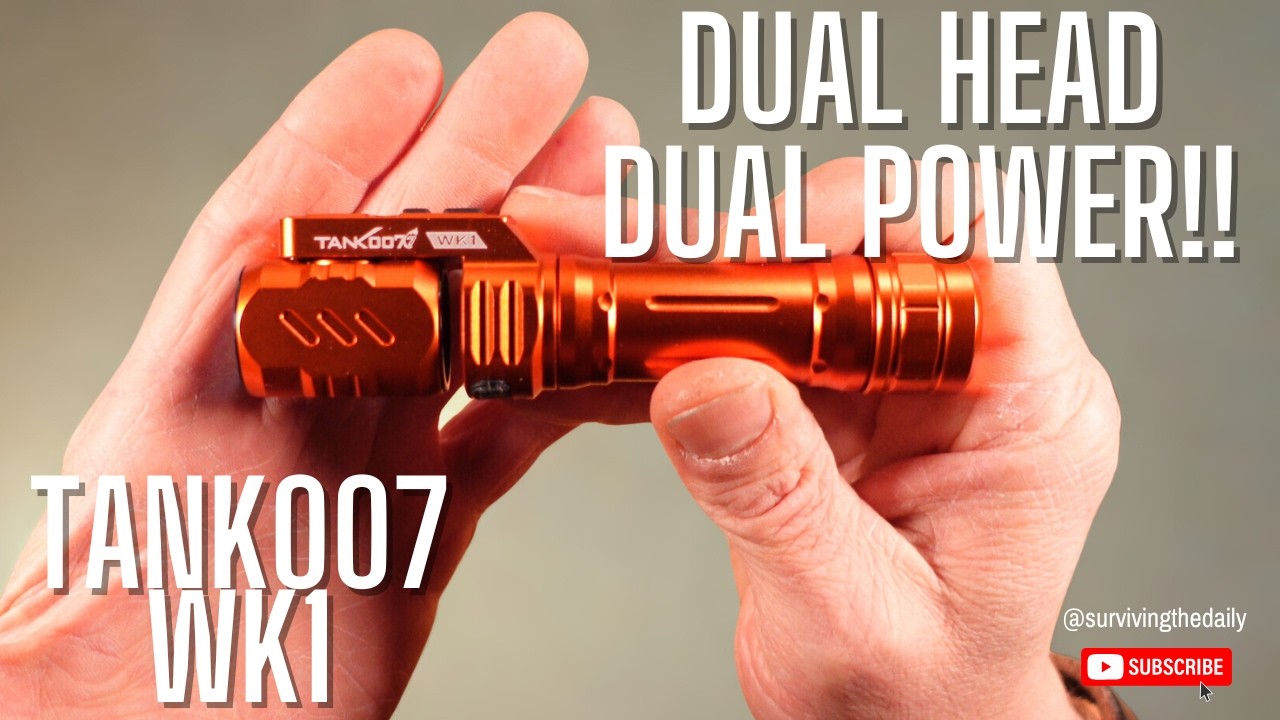 Tank007 WK1 Review: 1,400 Lumens + Rotating Head = Game Changer