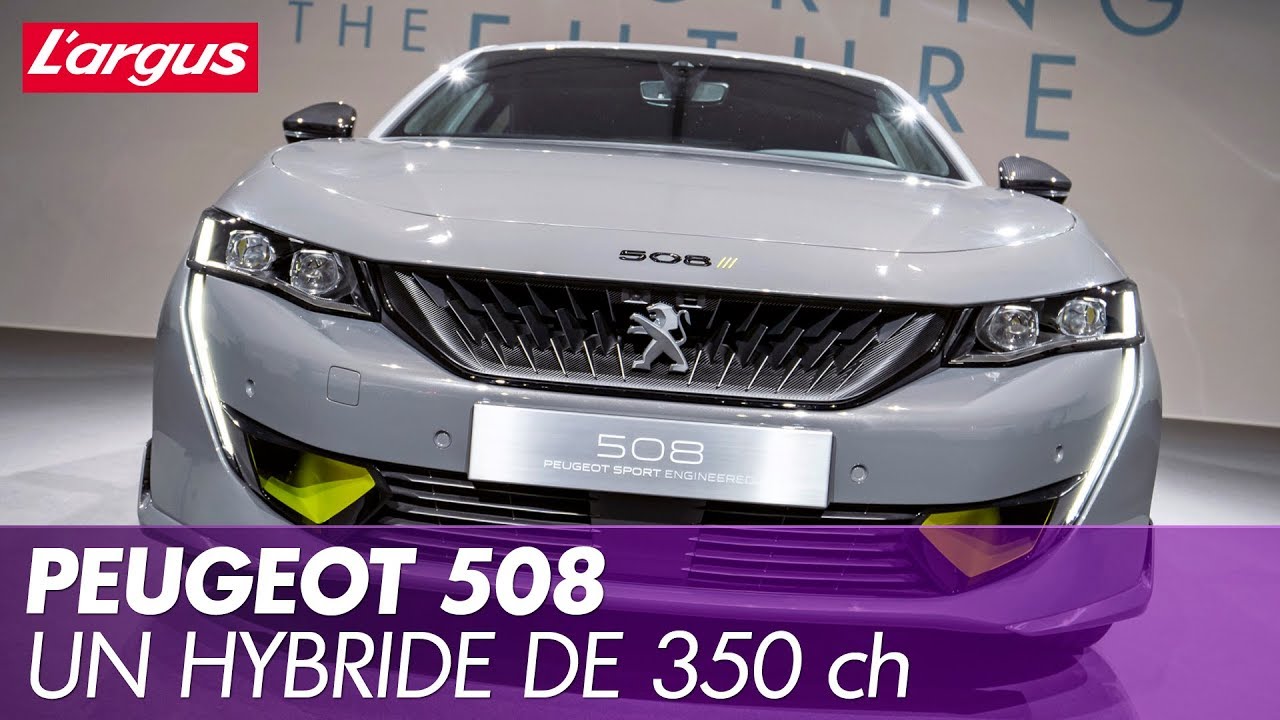 508 Peugeot Sport Engineered : berline hybride rechargeable