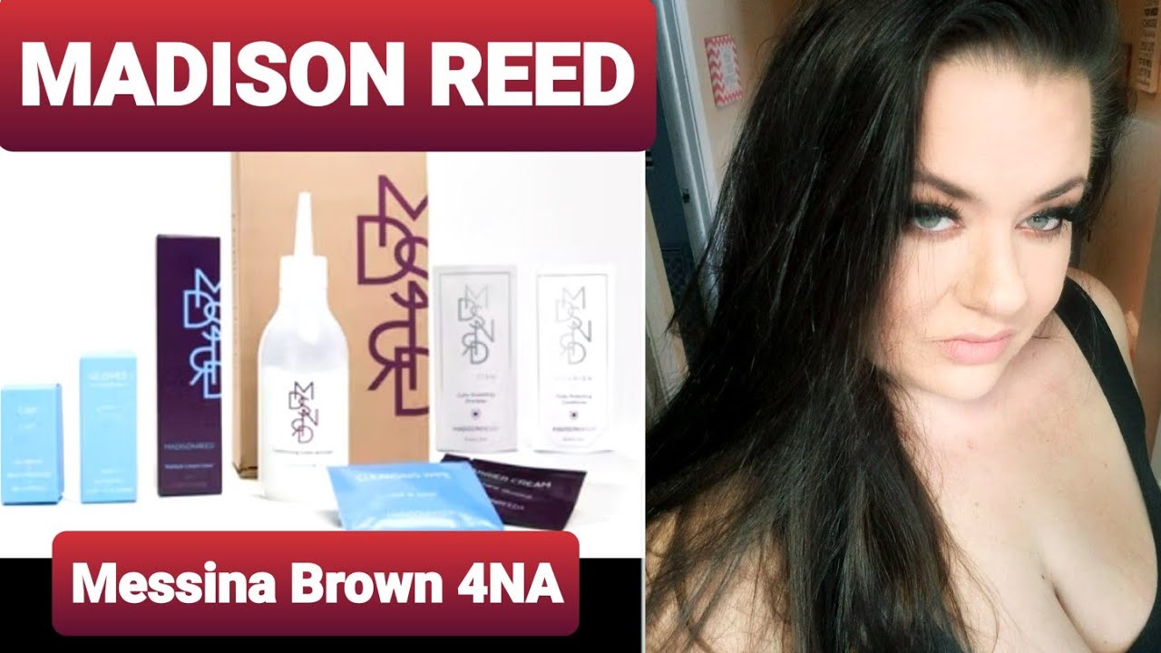 Dark Smoky Brown Hair Color | Madison Reed | Messina Brown 4NA - YouTube