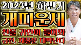 2023년 계묘년 하반기 천운이 들어와 대박나는 개띠운세?! 하반기 개띠에게 생기는 큰 변화들 [46년생 5…