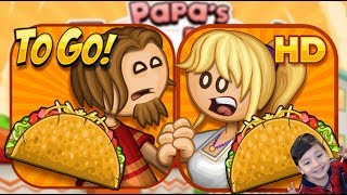 Papa's Taco Mia Gameplay | El Mejor Taco con Papa Louie | Juegos para niños screenshot 3