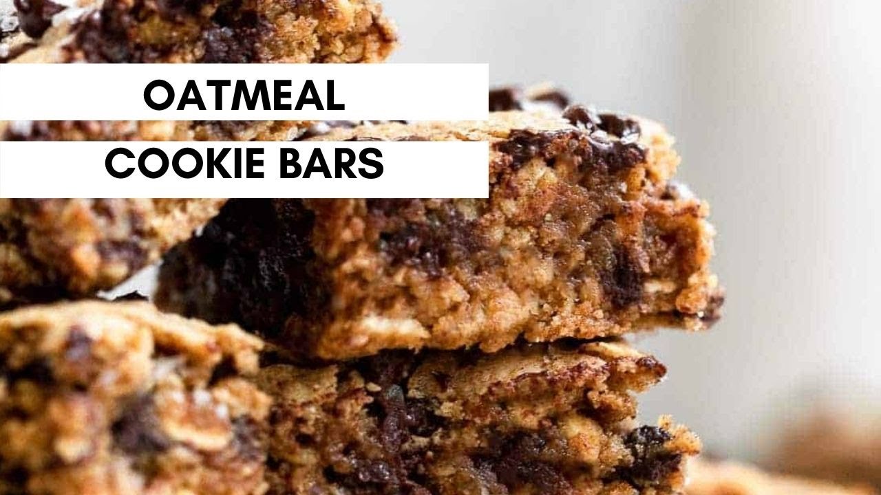 Oatmeal Chocolate Chip Cookie Bars