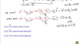 Complex Power in AC circuit
