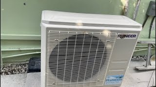 How to Clean a Pioneer Mini Split Inverter Filters and condenser