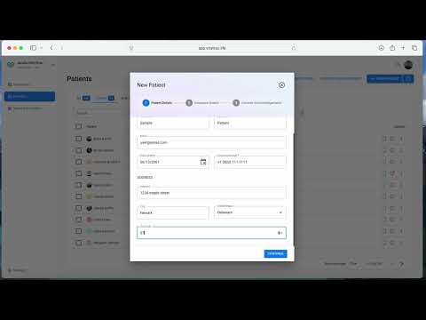 How to Add a New Patient to the Practice Portal