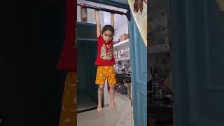 Hanging bar competition. #hanging #competition #fun #shorts