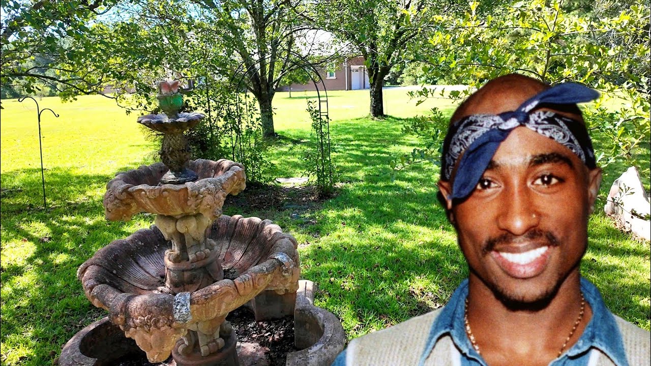 TUPAC SHAKUR Secret Grave Is In Mom's Abandoned YARD!