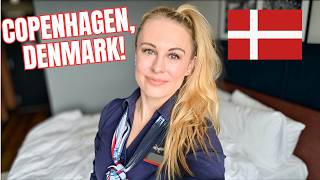 24 Hours in COPENHAGEN, DENMARK! 🇩🇰 ✈️ International Flight Attendant Life
