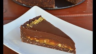 Nagyon Csokis Karamellás Keksztorta Elkészítése Recepttel - Sütik Birodalma