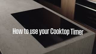 Westinghouse induction cooktops | How to use timer & child lock