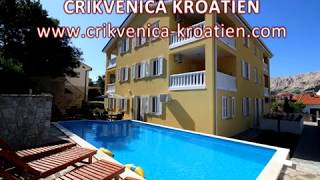 Kroatien Insel Krk - Krk Premium Camping Resort mit seinem mediterranen Flair und die Altstadt Krk