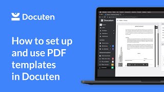 Information How to set up and use PDF templates News