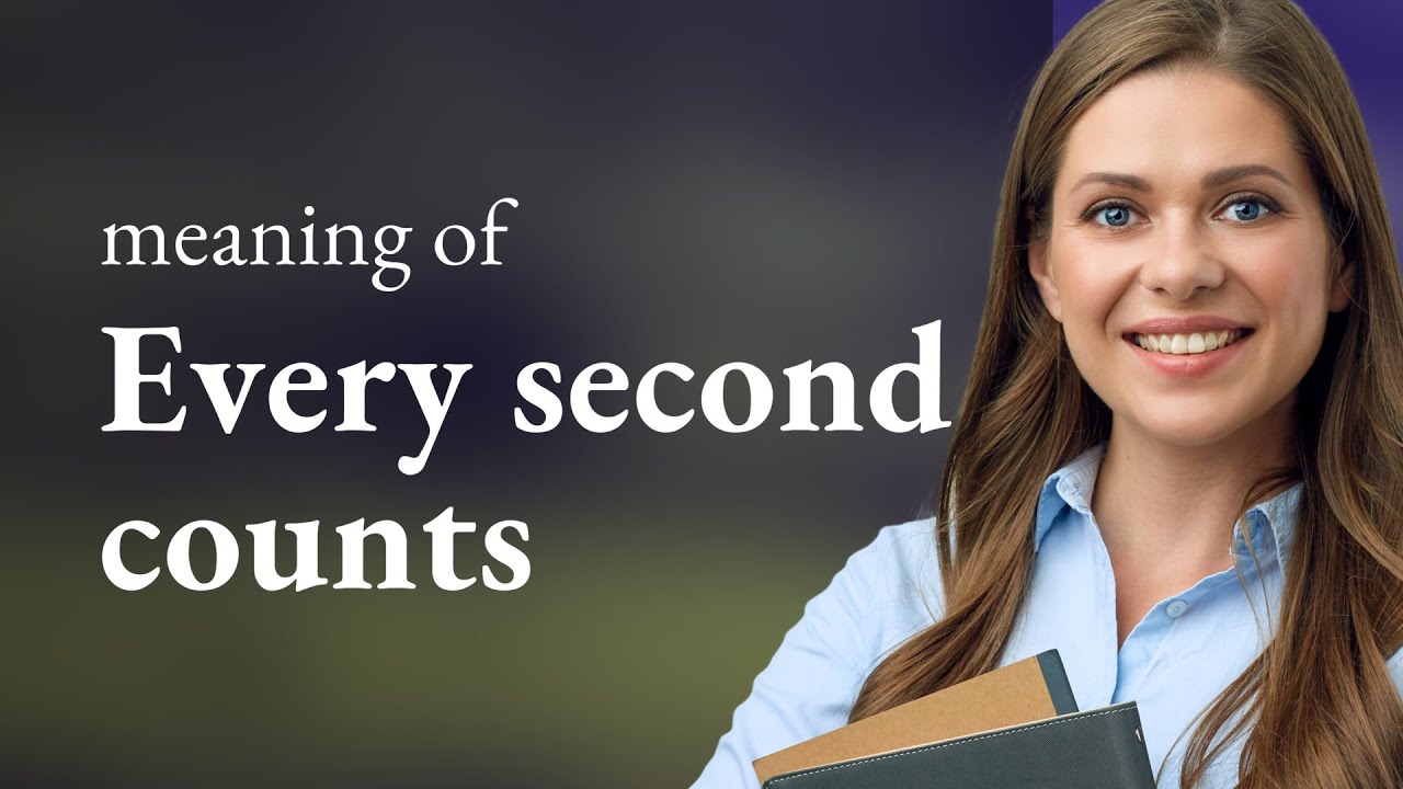 Every Second Counts: Unlocking the Power of Time - YouTube