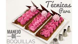 Técnicas Para Manejo de Boquillas o Duyas en Repostería