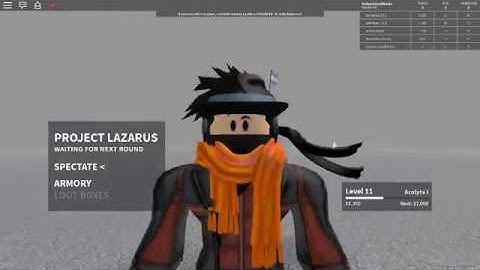 Project: Lazarus | Roblox (Part 1)