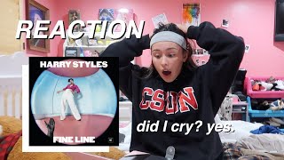 FINE LINE- HARRY STYLES ALBUM REACTION !