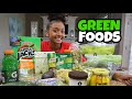I Only Ate Green Foods for 24 Hours Challenge | LexiVee03