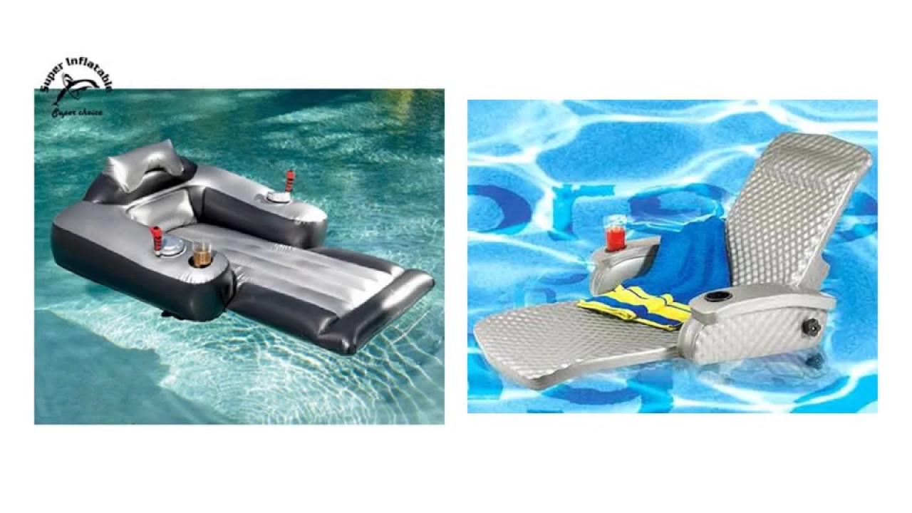 Riveting Floating Pool Lounge Chairs For Leisure Time