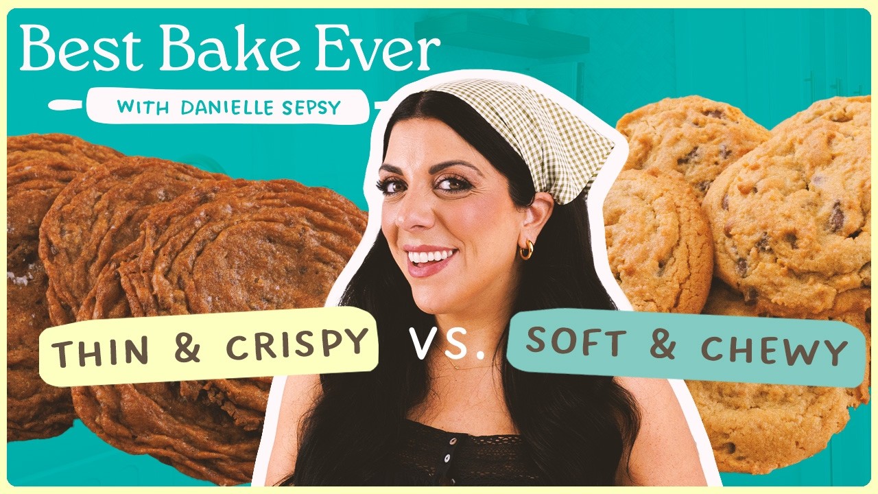 How to Make Chocolate Chip Cookies 2 Ways: Soft & Chewy vs. Thin & Crispy 🍪 Pro Baker’s Secrets!
