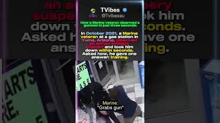 An Armed Robber Picked the Wrong Gas Station — A Marine Veteran Disarmed Him in Seconds. An Armed Robber Picked the Wrong Gas Station — A Marine Veteran Disarmed Him in Seconds.