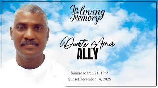 Celebrating the Life of Duarte Amir Ally